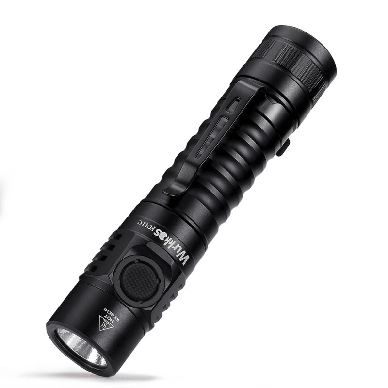 Wurkkos FC11C 519a 4000k 90+ CRI  with battery BLACK