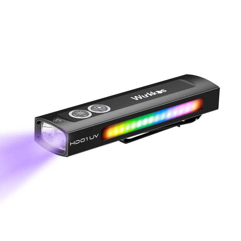 New - Wurkkos HD01 UV - Battery inc / Purple or Black