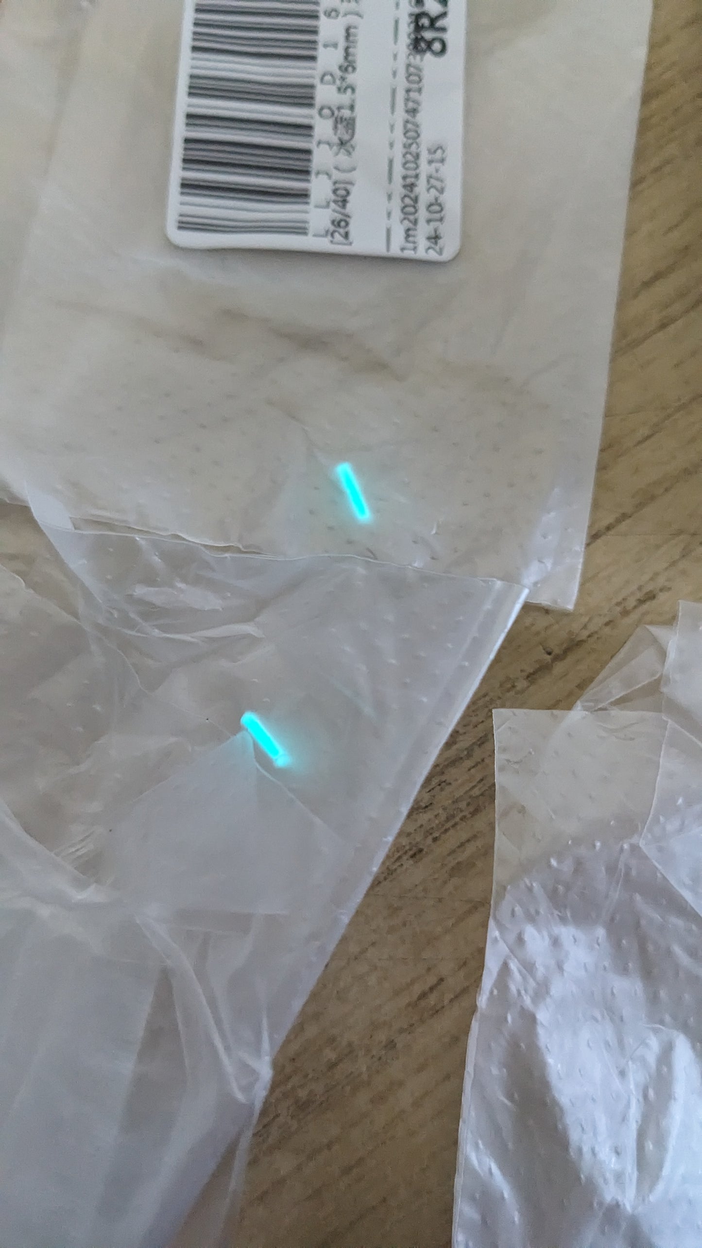 Glow tube 1.5*6mm (not tritium) -BLUE