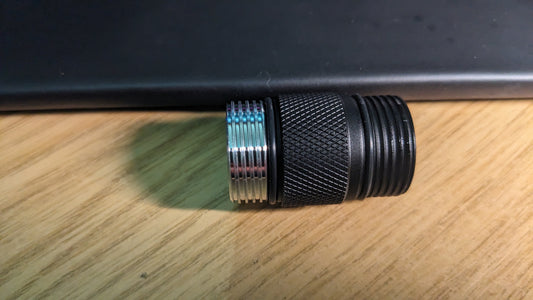 Convoy s2+ 18350 tube black (regular thread)