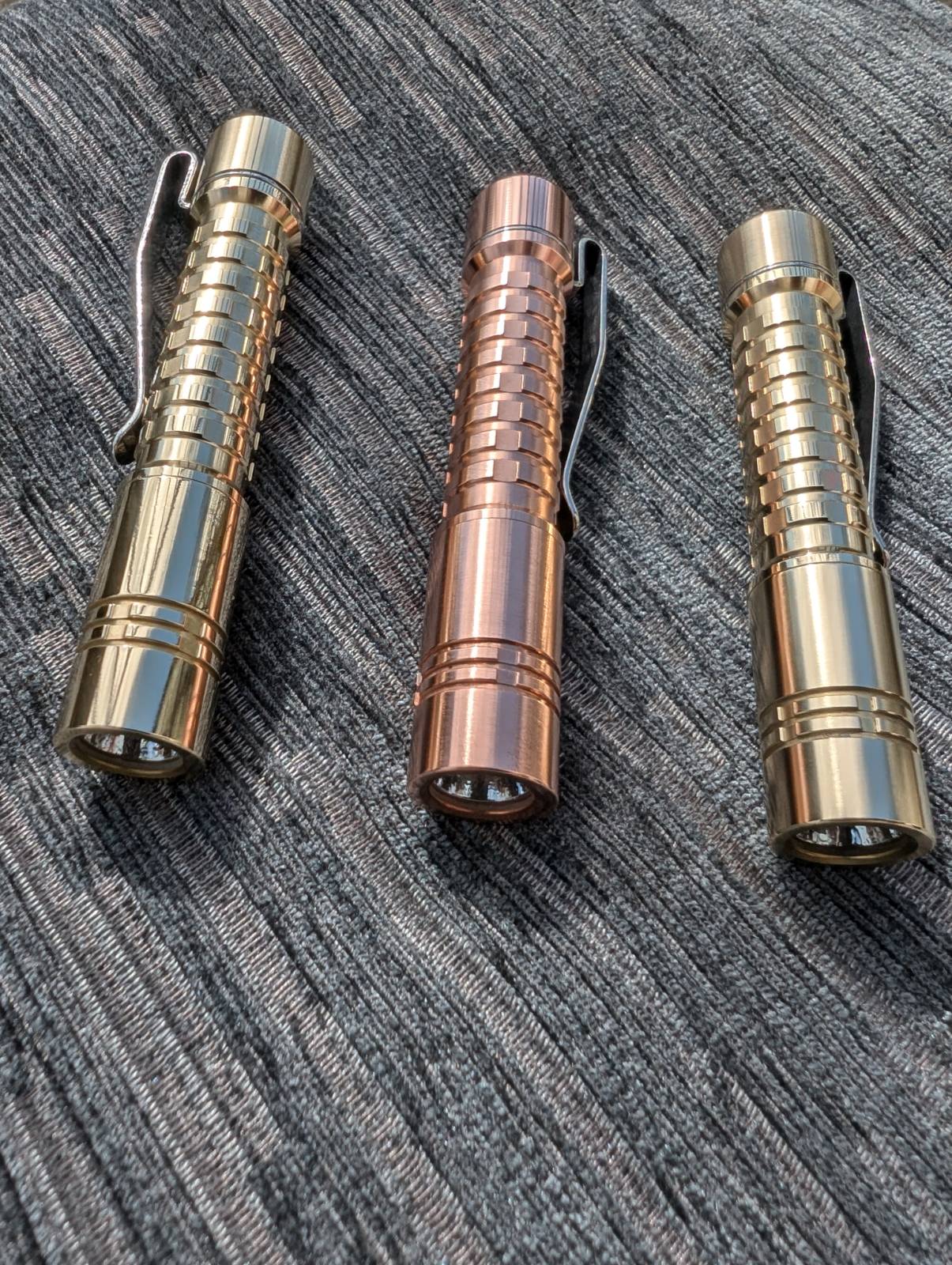 Reylight Pinapple Mini Brass 4000k / Copper 5000k 519a 90+ CRI -Only 3 available one per customer.