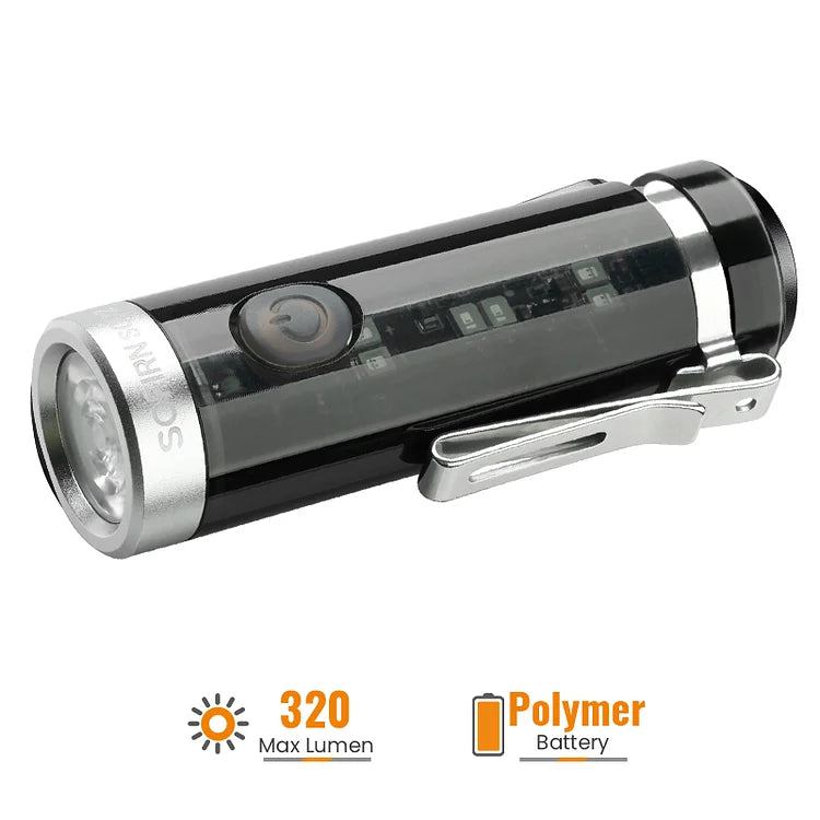 Sofirn SC02 EDC Rechargeable Flashlight (battery included)