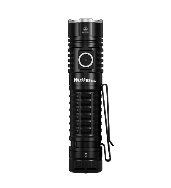 Wurkkos TS22 Powerful 4500LM 21700 LED Flashlight XHP70.3 usbc battery inc