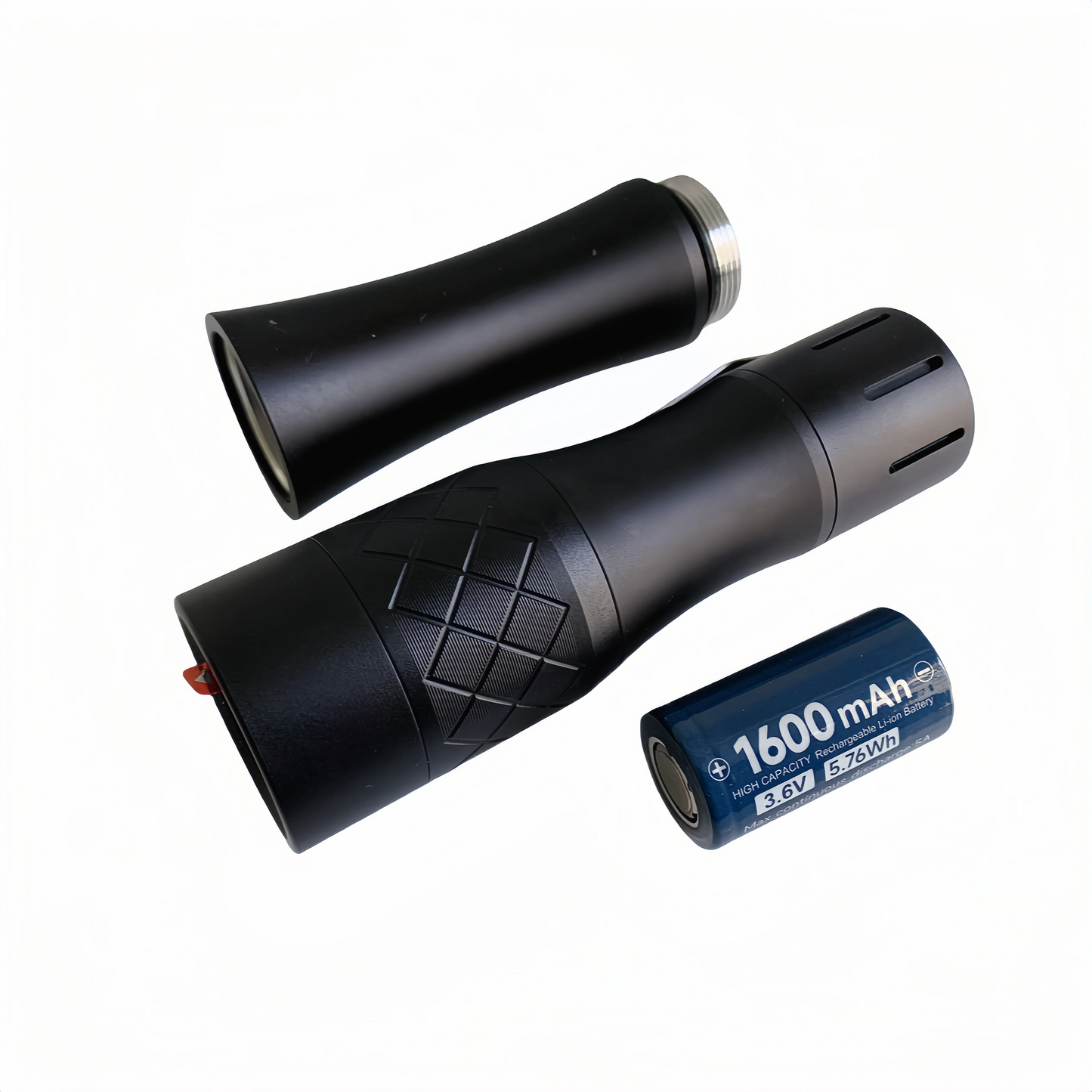 NlightD L3 LEP flashlight 1000lm 1500m 18350 batter inc