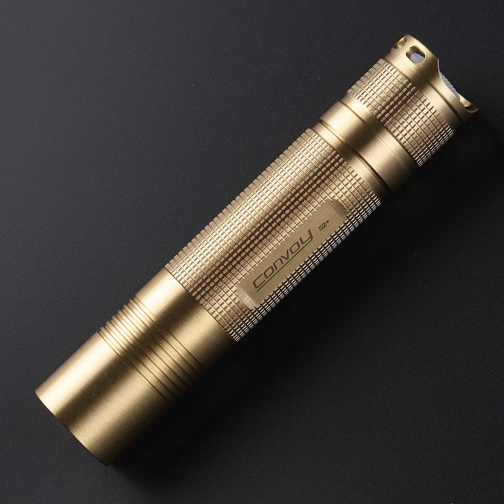 Just released! Convoy S2+ Brass 519a 5000k 95CRI