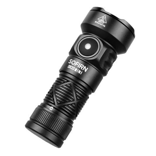 Sofirn SR20 MINI 1200lm EDC Flashlight white & red LED's - battery inc