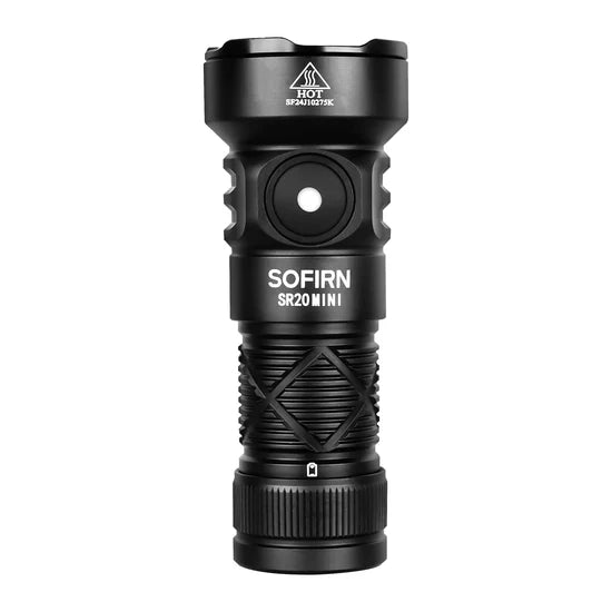 Sofirn SR20 MINI 1200lm EDC Flashlight white & red LED's - battery inc